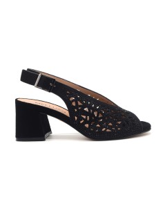 Melluso sandalo elegante con strass